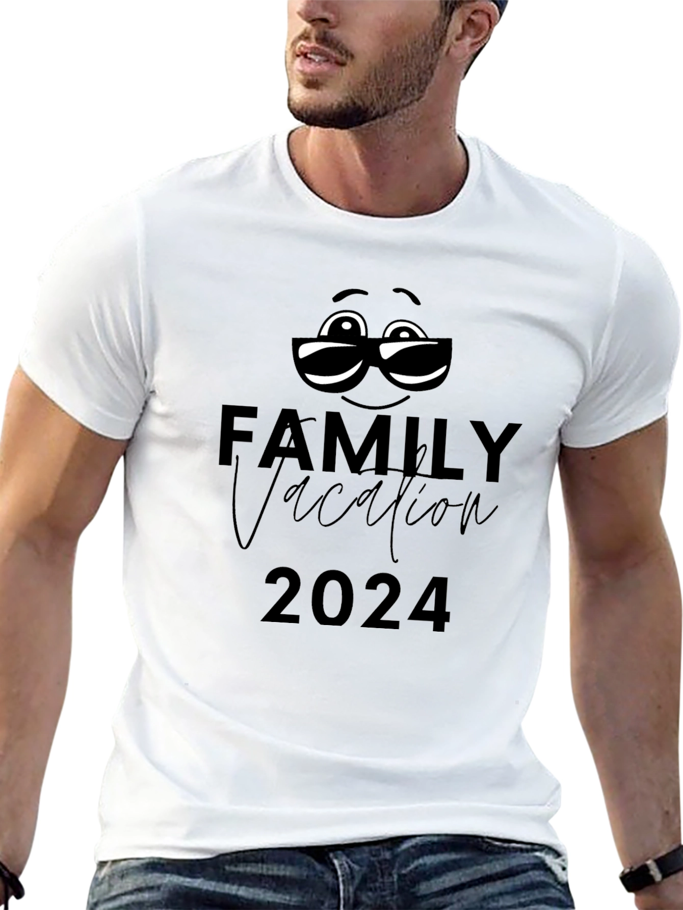 Family Vacation 2024 T-Shirt - Novelty Holiday Tee