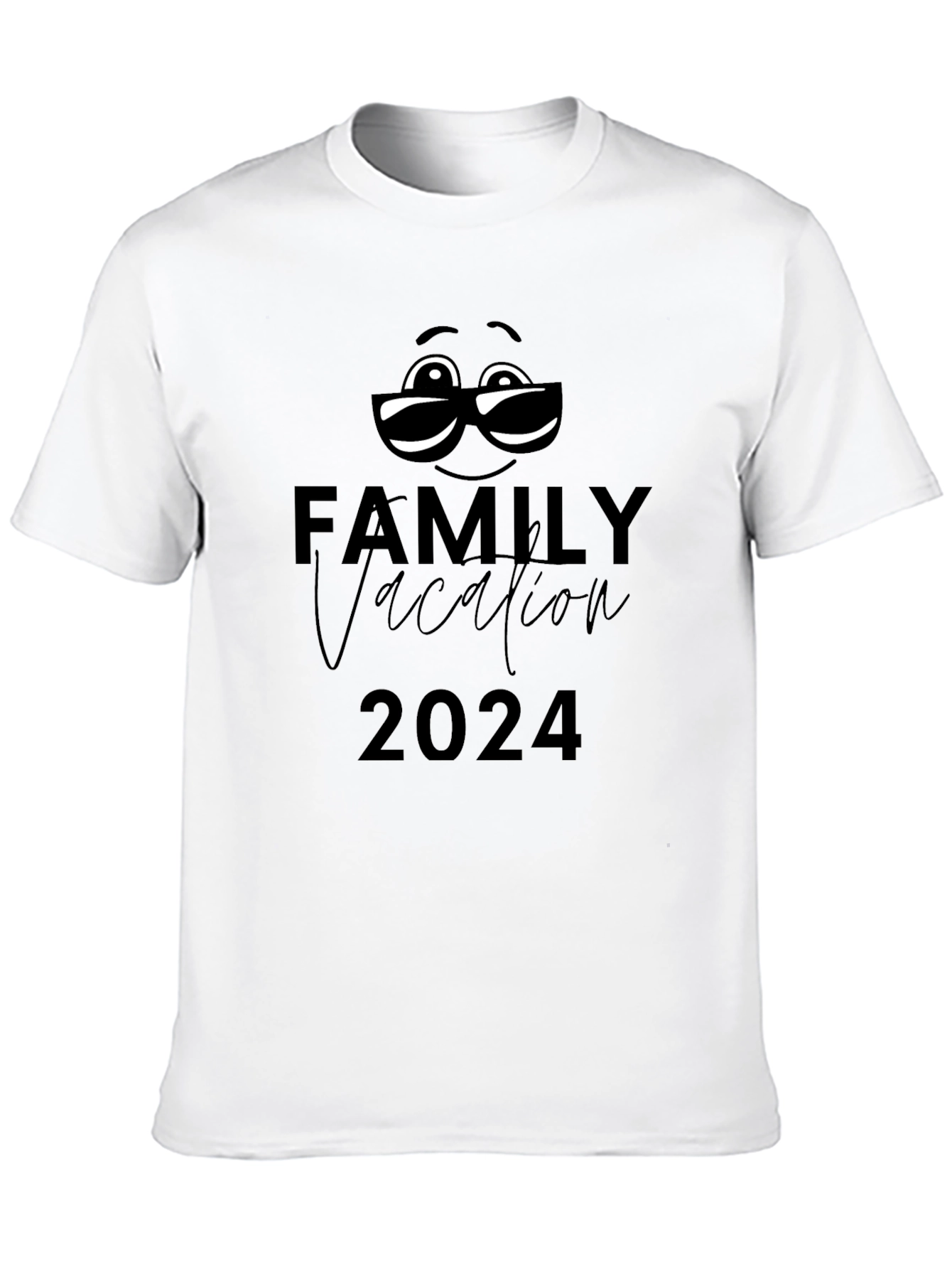 Family Vacation 2024 T-Shirt - Novelty Holiday Tee