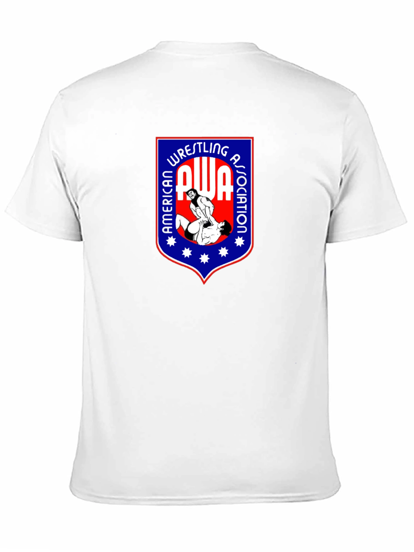 AWA Wrestling T-Shirt - Classic Retro Design