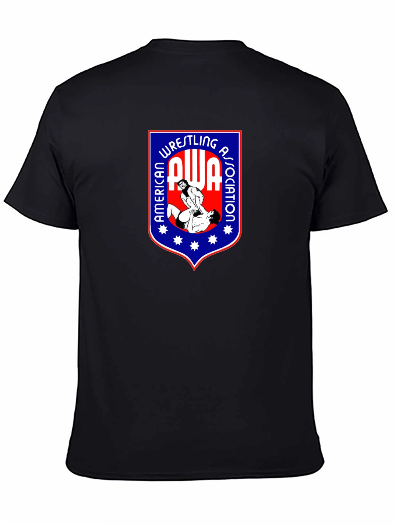AWA Wrestling T-Shirt - Classic Retro Design