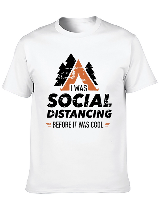 Social Distancing Before It Was Cool Graphic Tee
