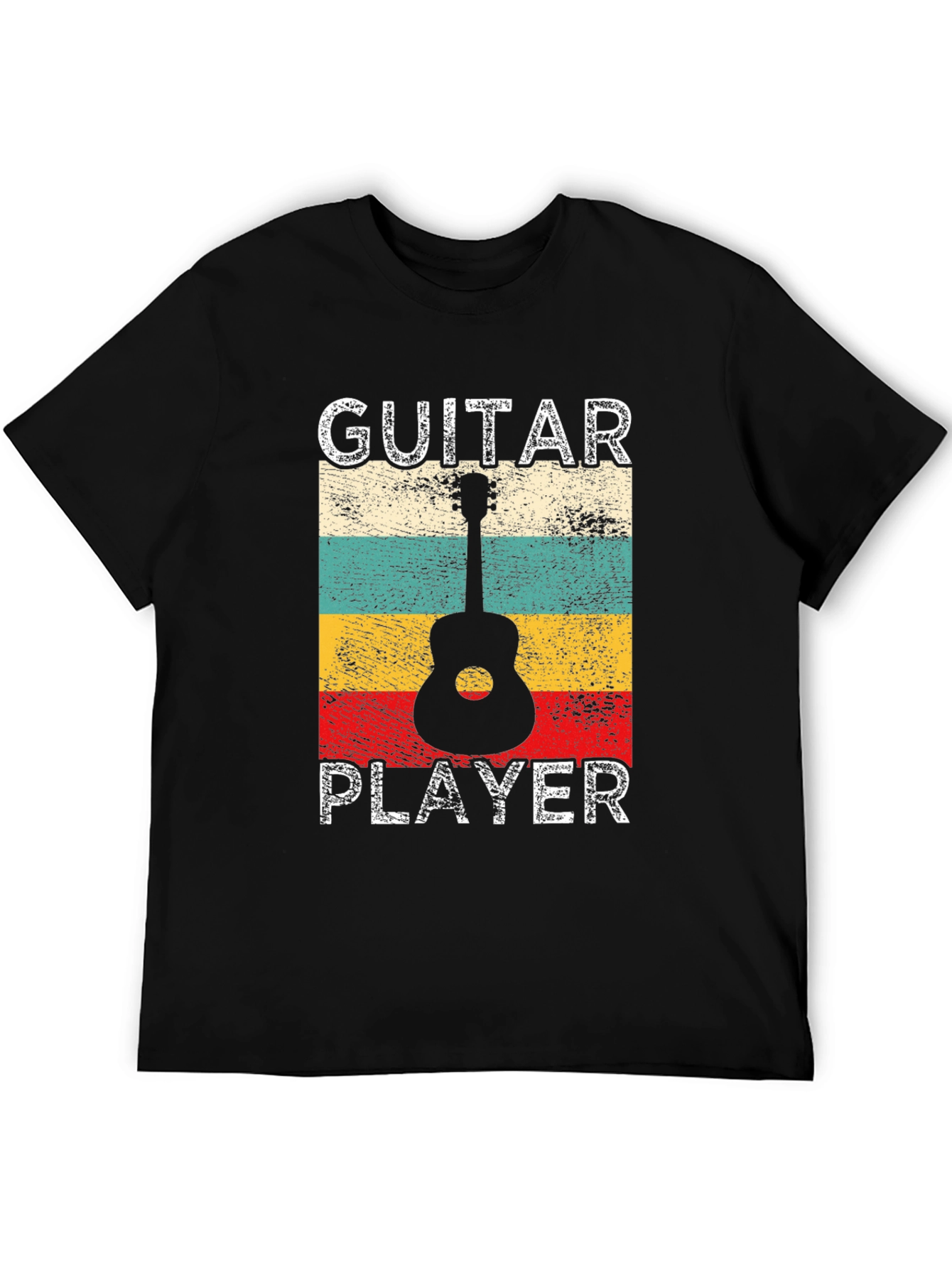Guitar Player Retro T-Shirt - Music Lover Tee