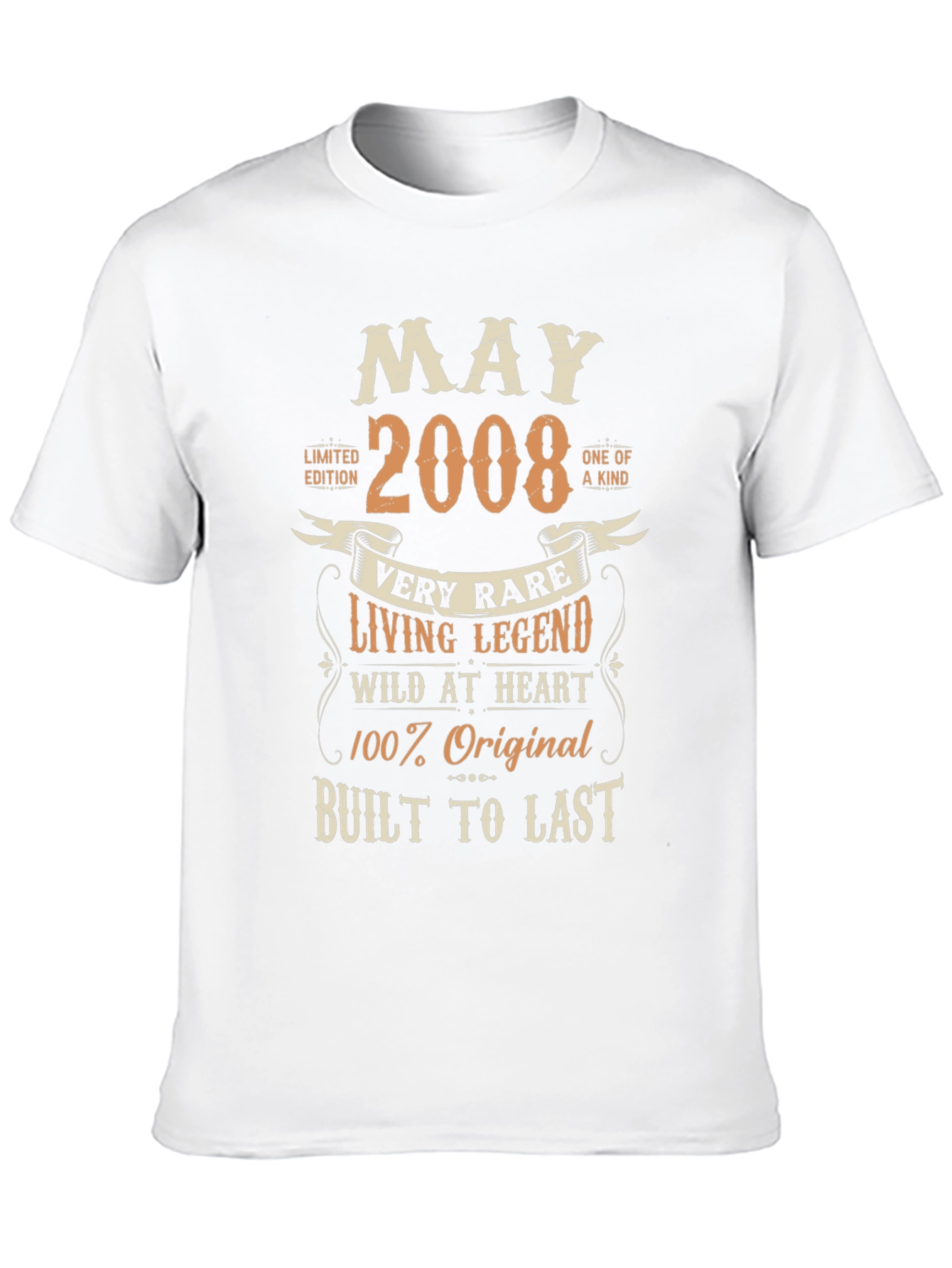 May 2008 Birthday Limited Edition T-Shirt