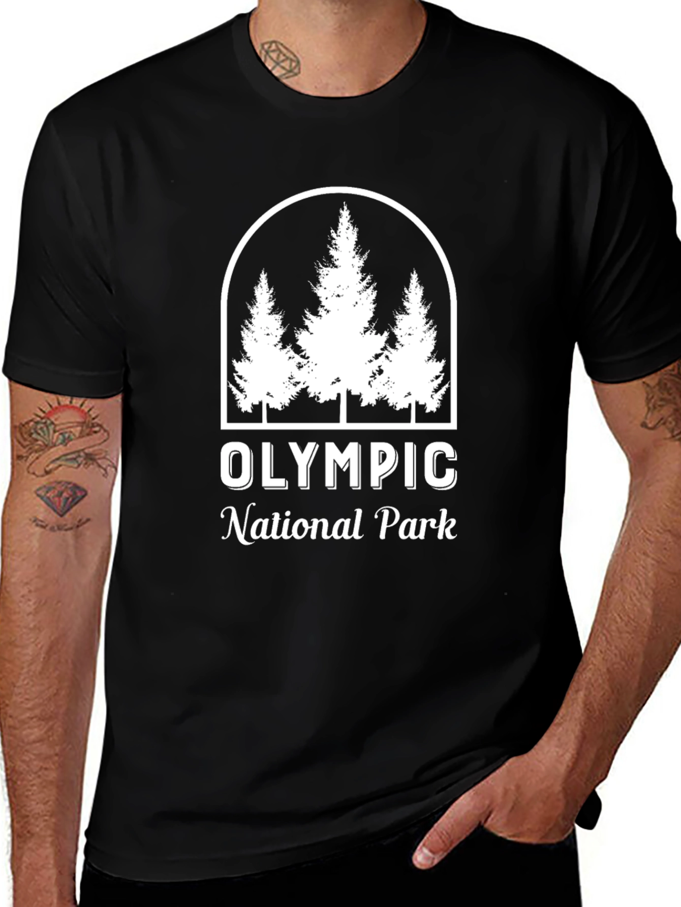 Olympic National Park T-Shirt - Nature Graphic Tee