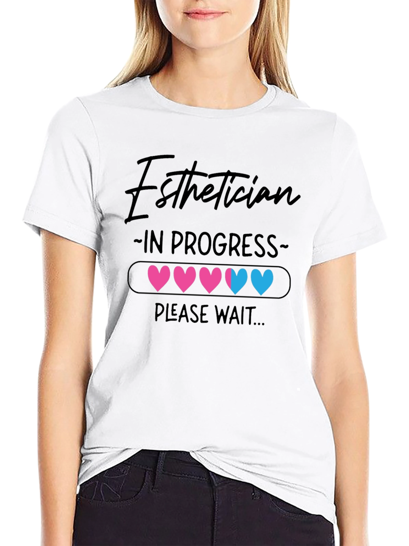 Esthetician In Progress Graphic T-Shirt