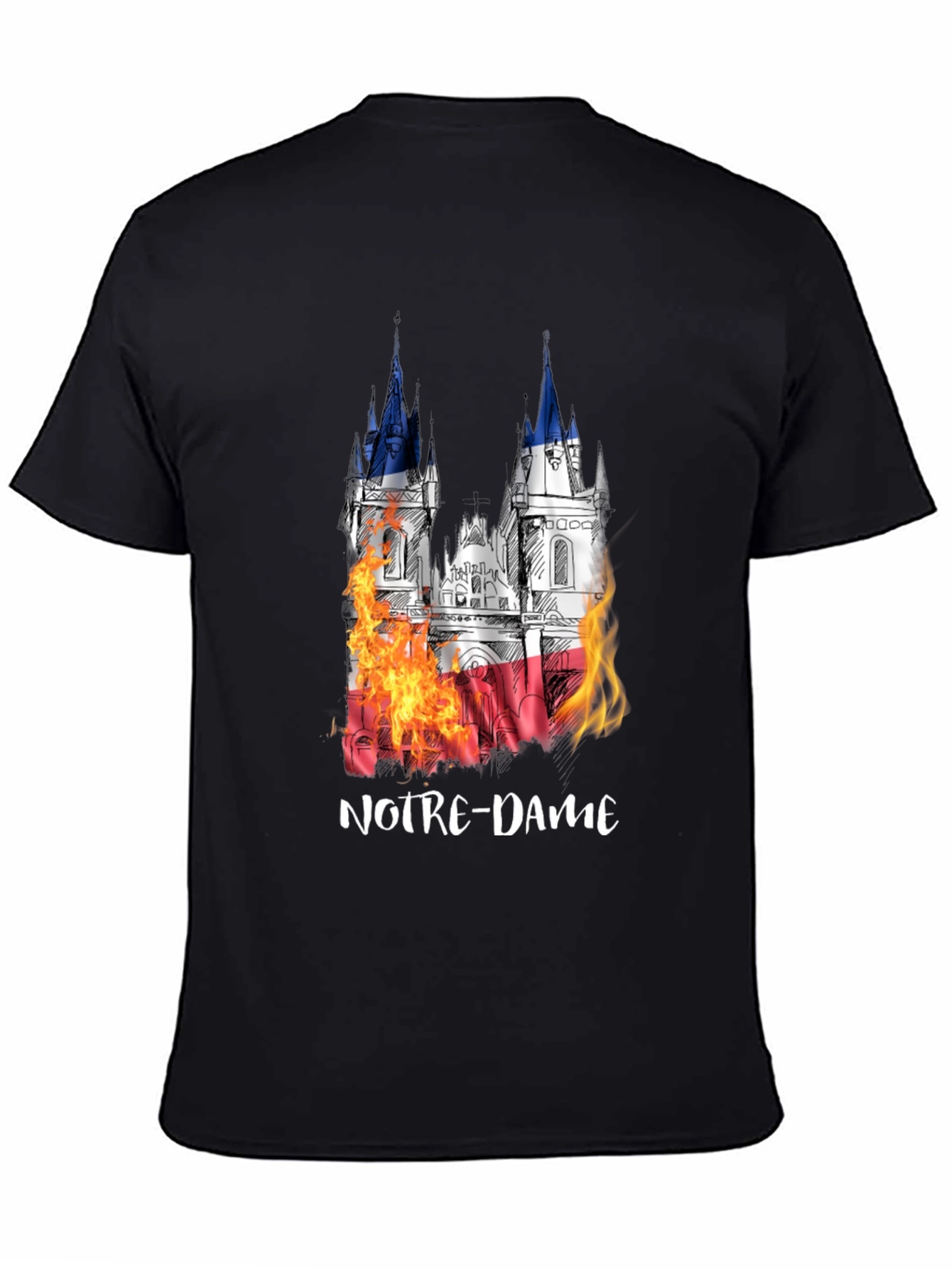 Notre Dame Cathedral Graphic Tee
