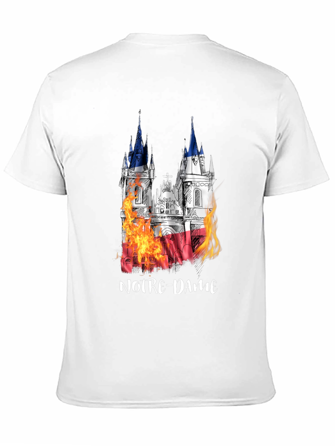 Notre Dame Cathedral Graphic Tee