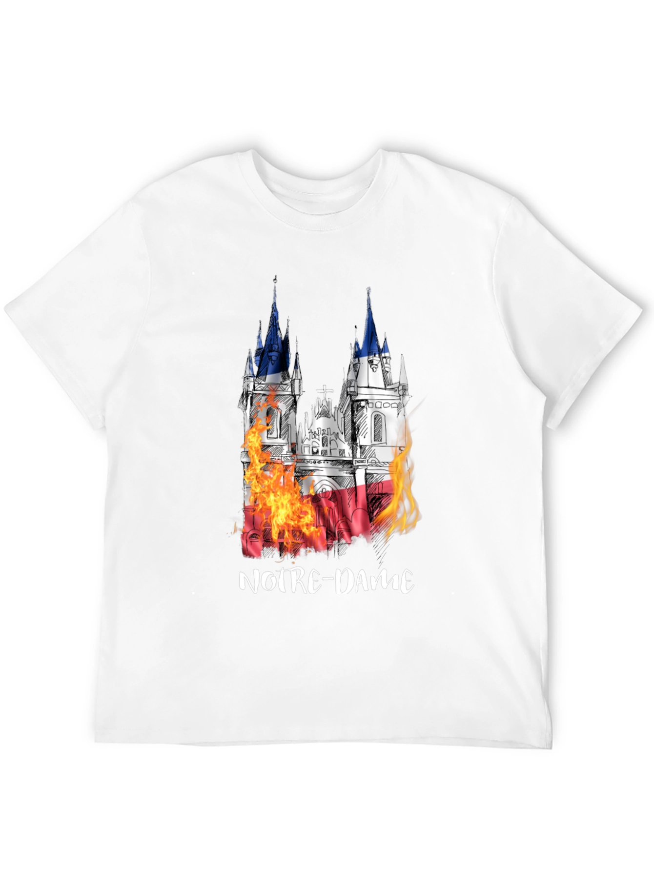 Notre Dame Cathedral Graphic Tee