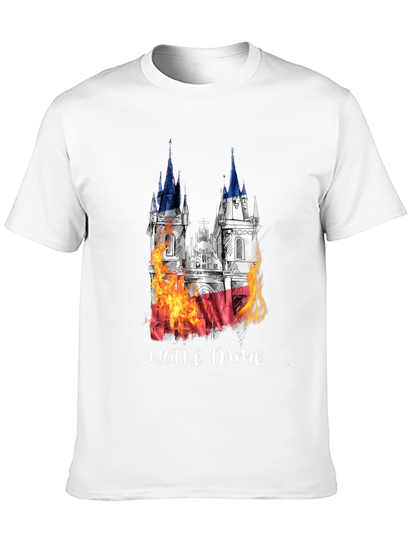 Notre Dame Cathedral Graphic Tee