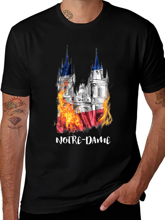 Notre Dame Cathedral Graphic Tee