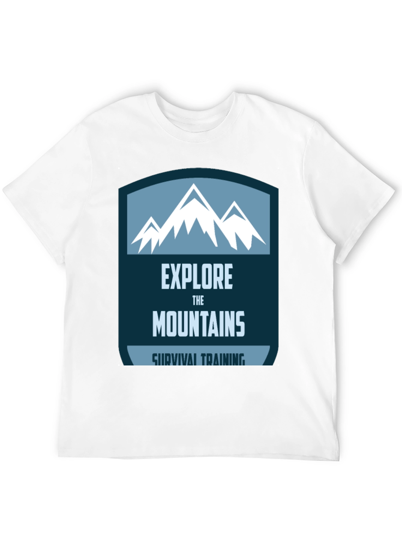 Explore the Mountains T-Shirt - Adventure Ready!