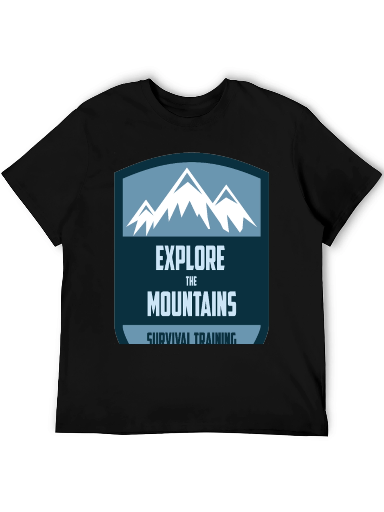 Explore the Mountains T-Shirt - Adventure Ready!