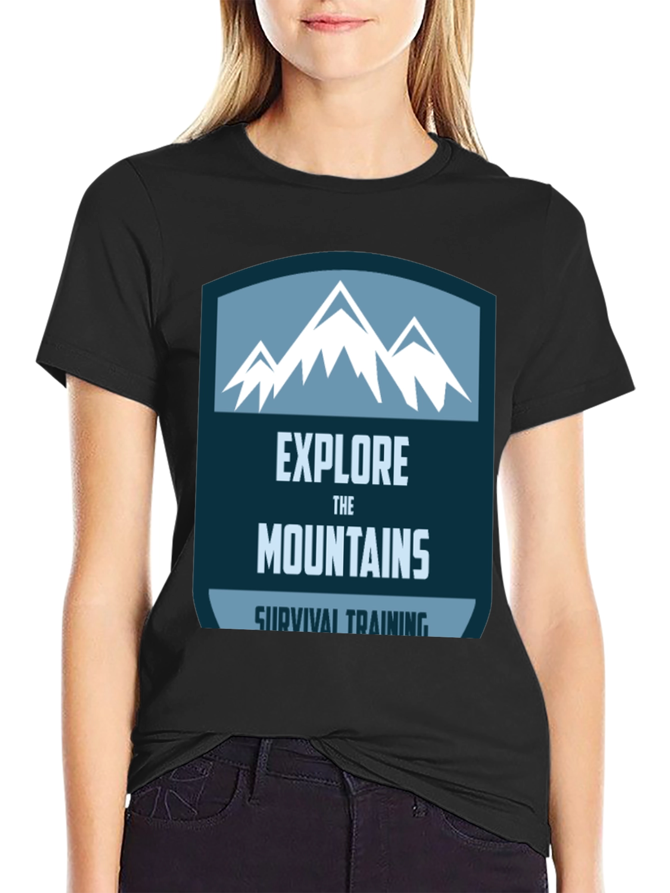 Explore the Mountains T-Shirt - Adventure Ready!