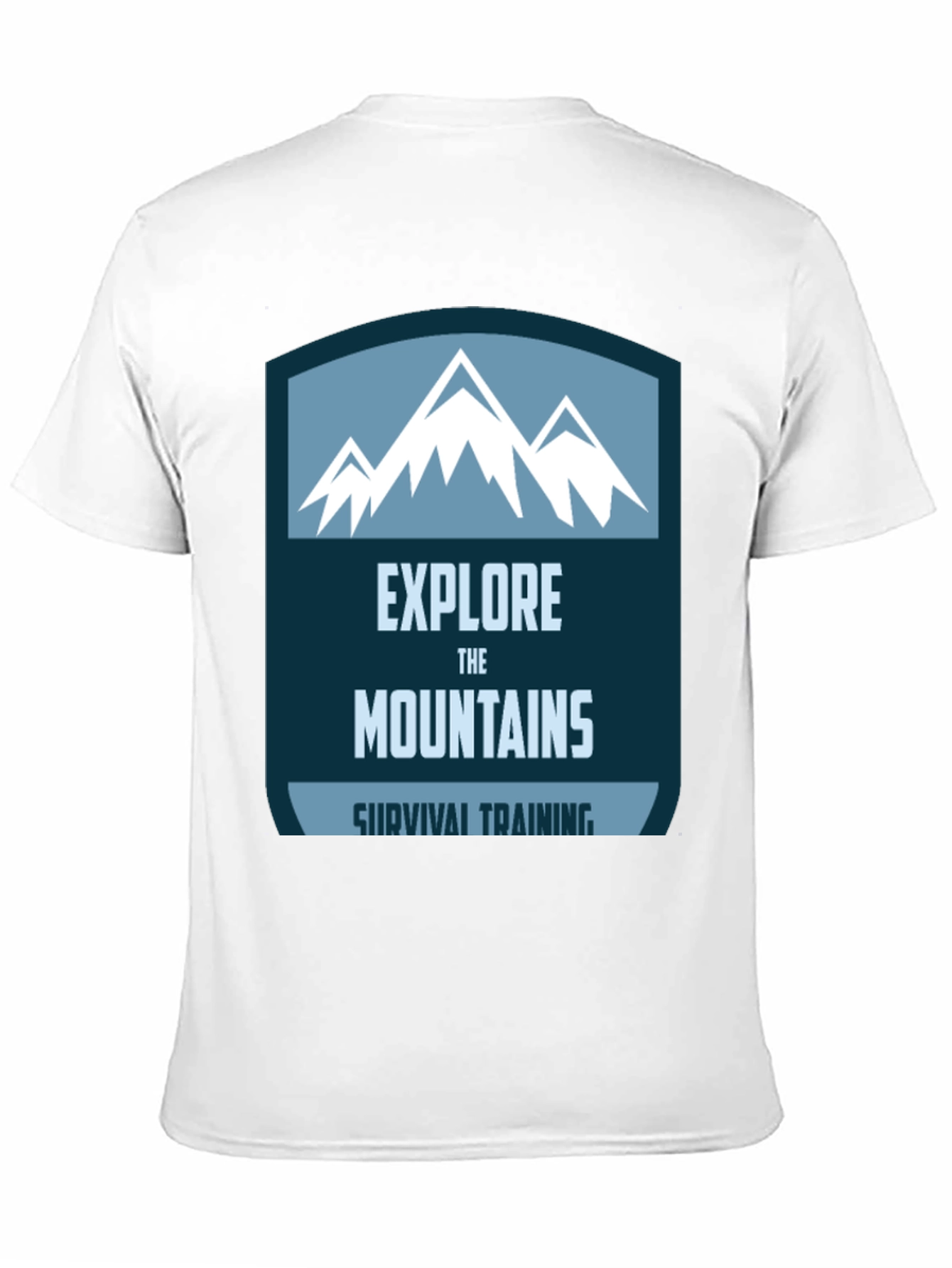 Explore the Mountains T-Shirt - Adventure Ready!