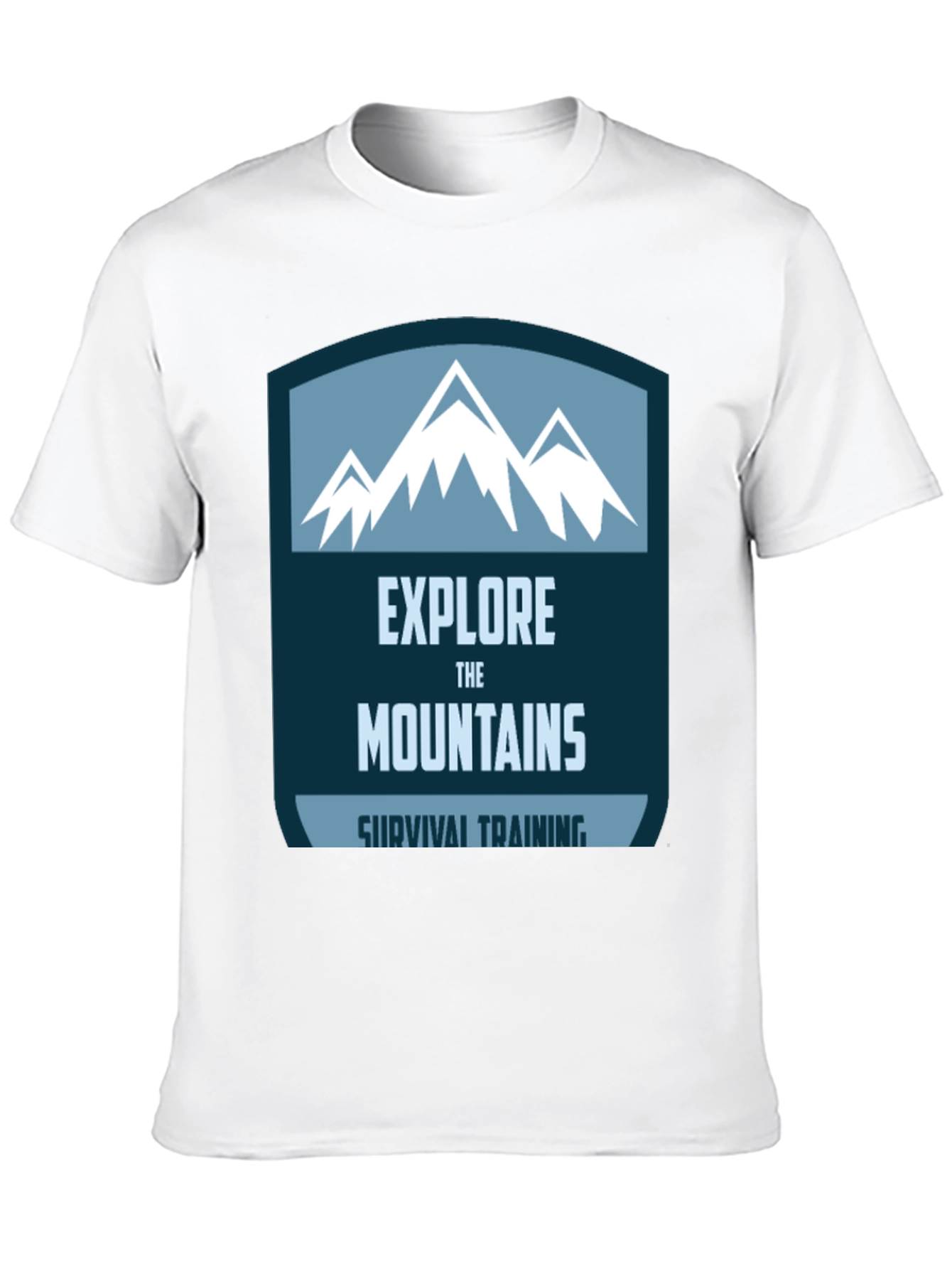 Explore the Mountains T-Shirt - Adventure Ready!