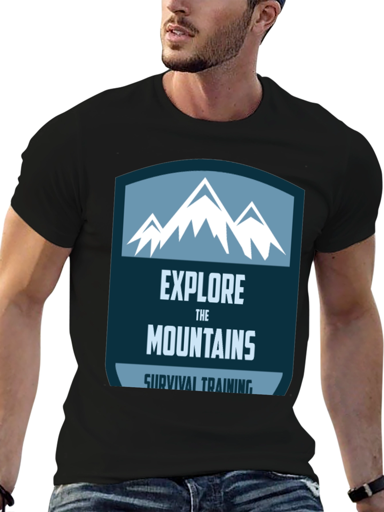Explore the Mountains T-Shirt - Adventure Ready!