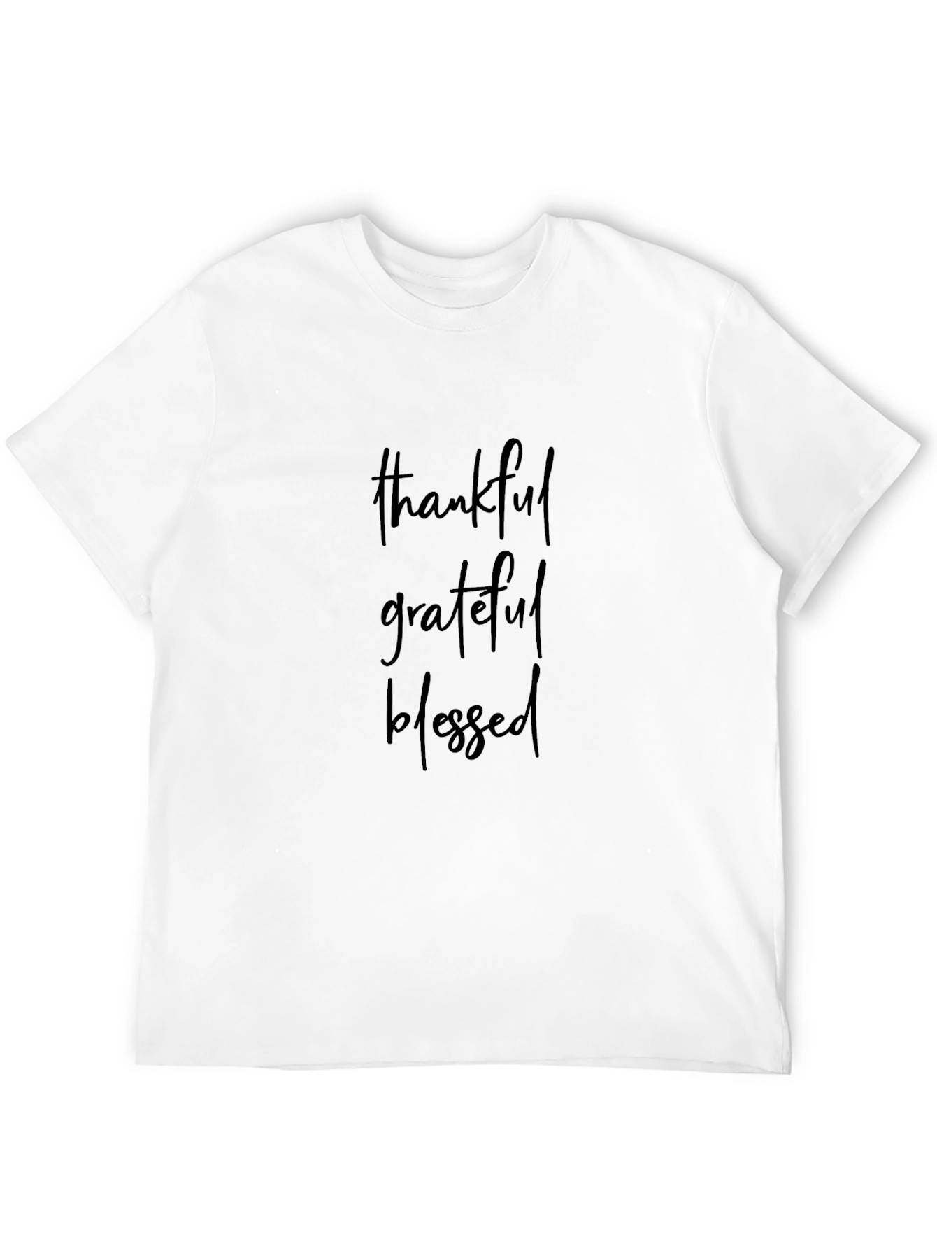 Thankful Grateful Blessed Graphic Tee