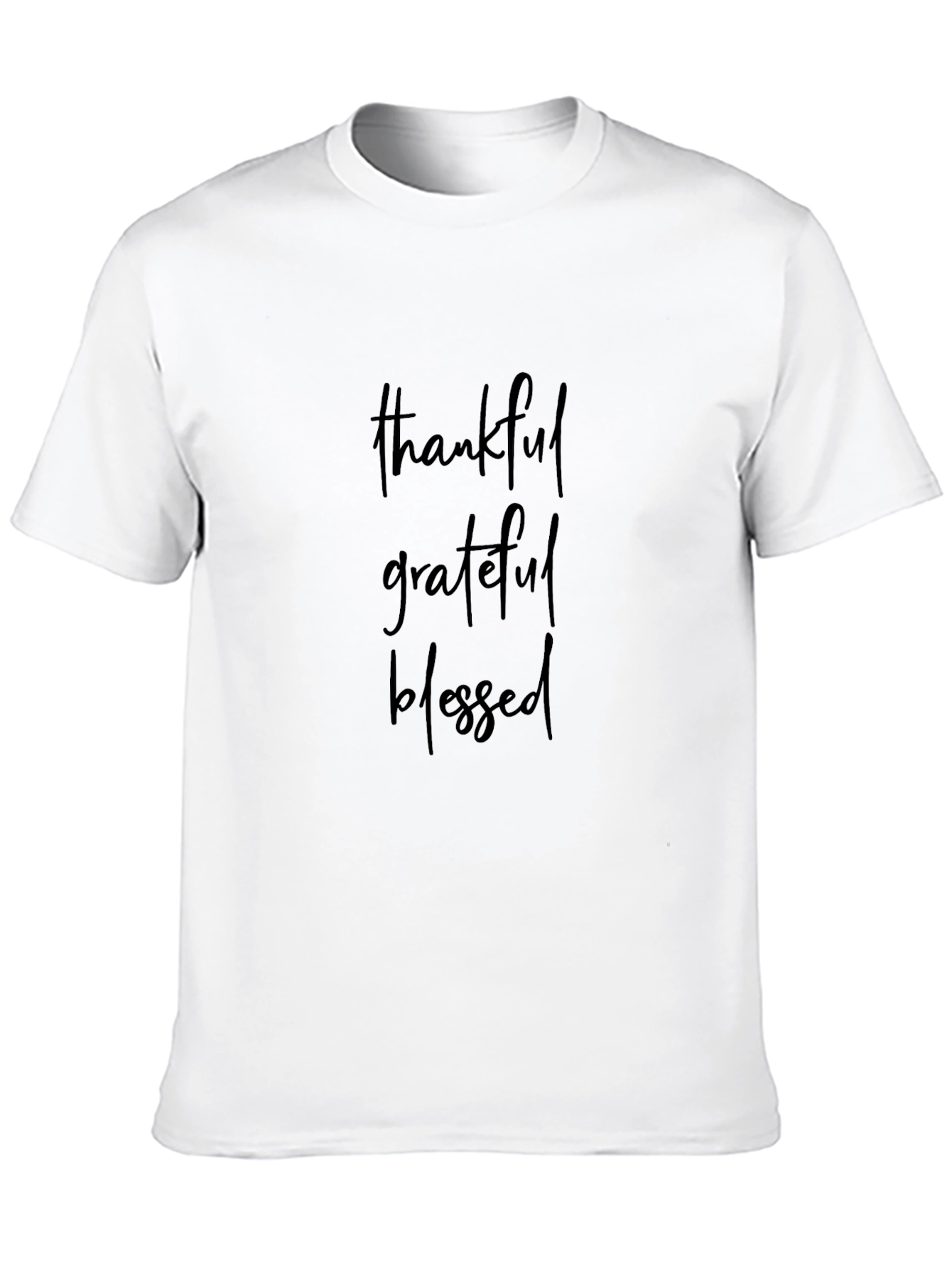 Thankful Grateful Blessed Graphic Tee