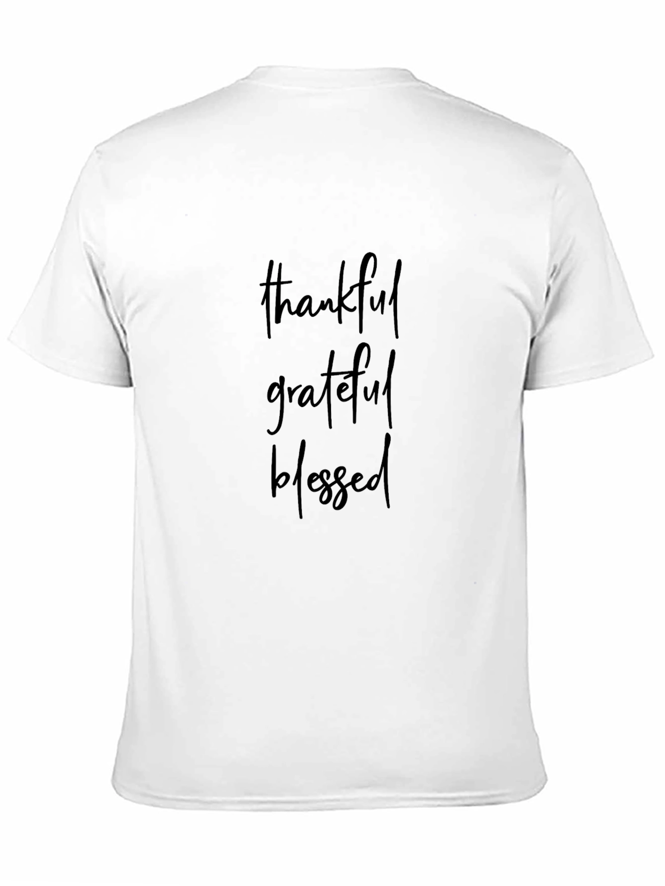 Thankful Grateful Blessed Graphic Tee