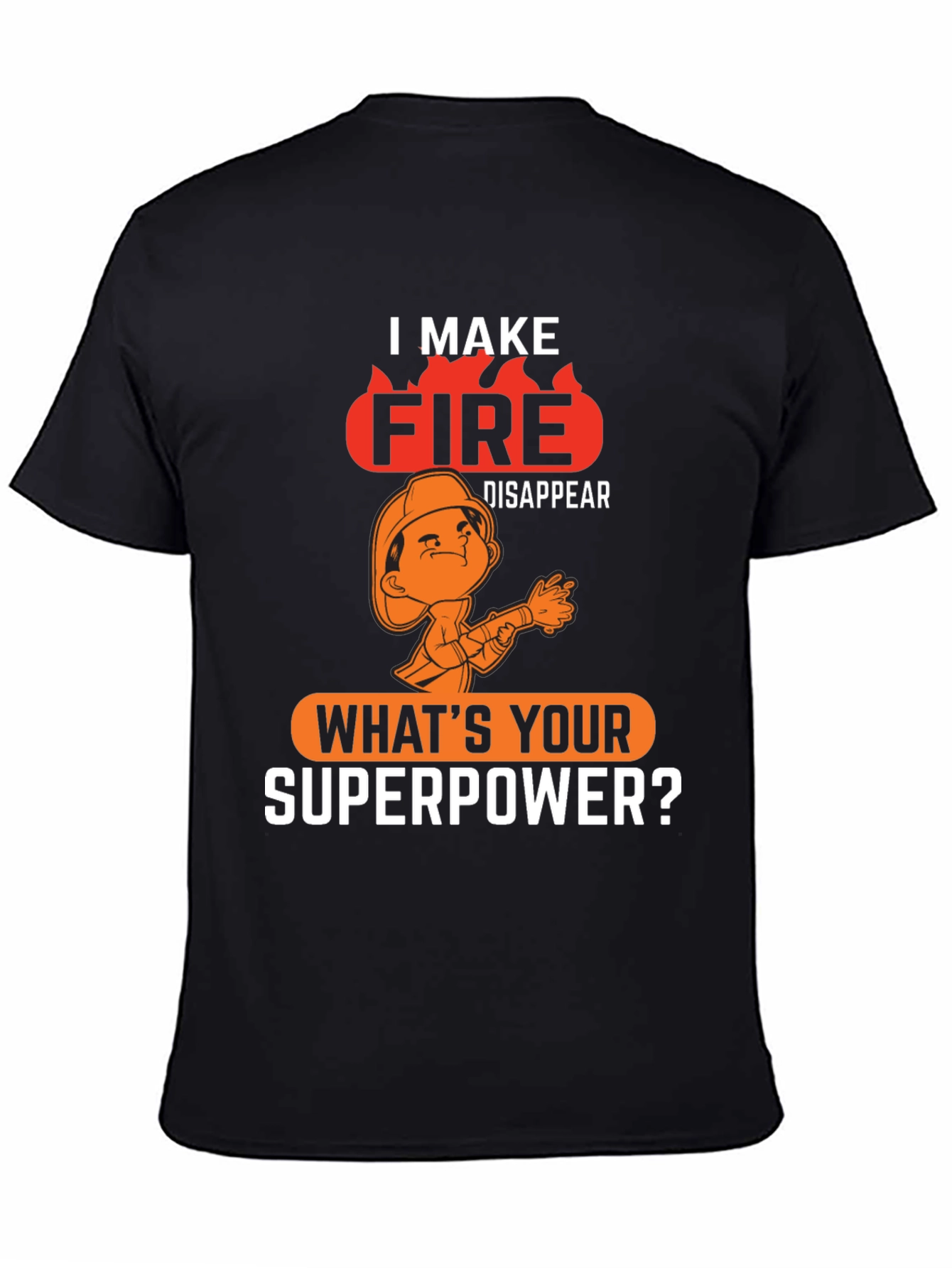 Firefighter Superpower Graphic Tee