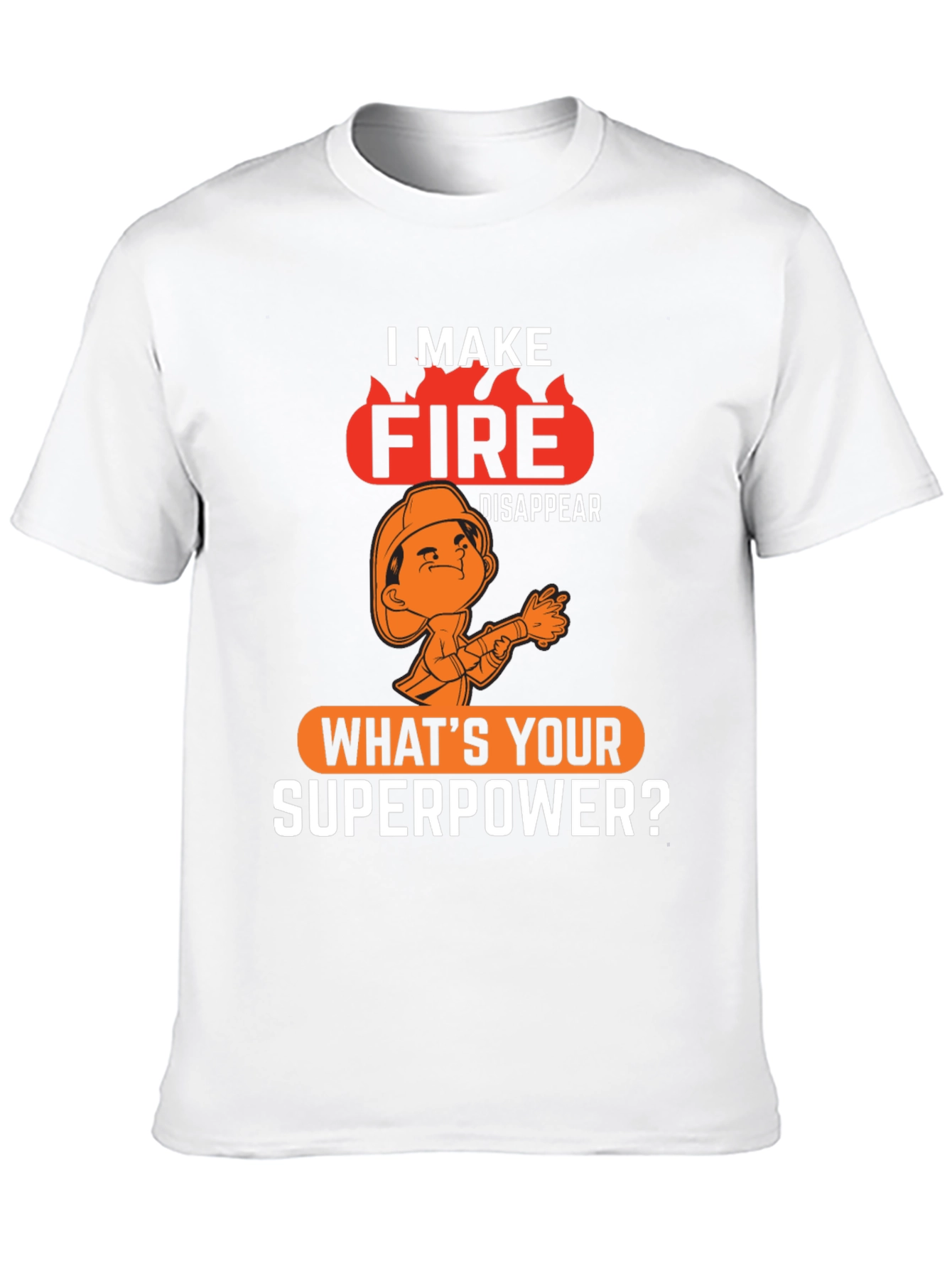 Firefighter Superpower Graphic Tee