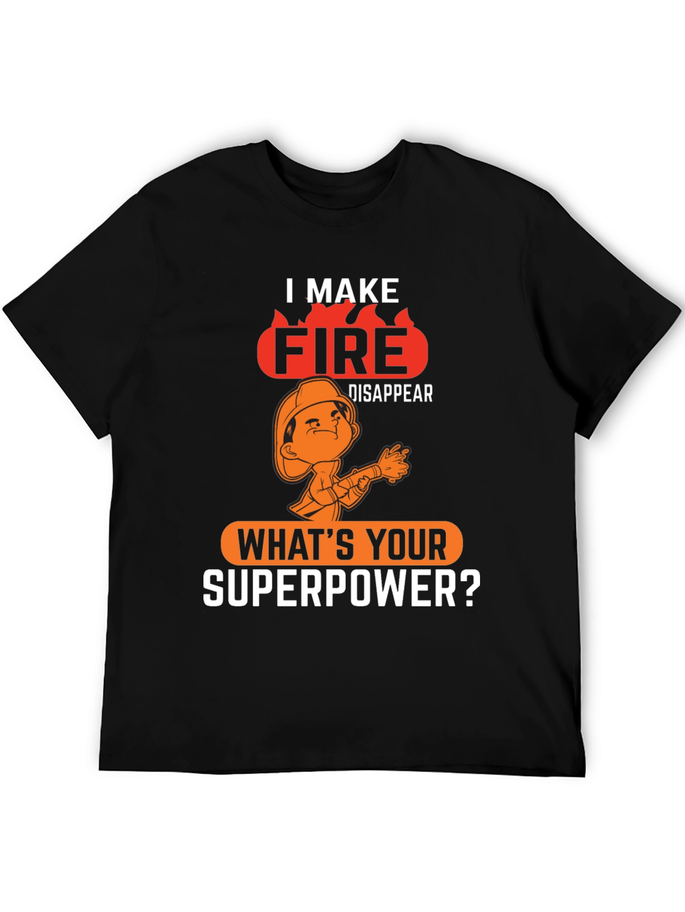 Firefighter Superpower Graphic Tee
