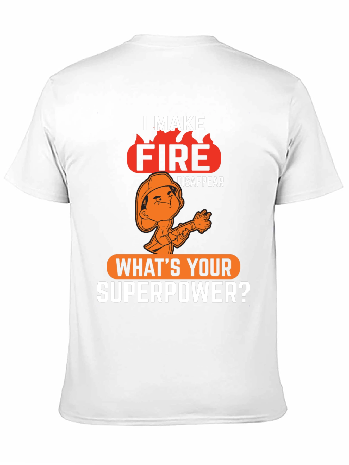 Firefighter Superpower Graphic Tee