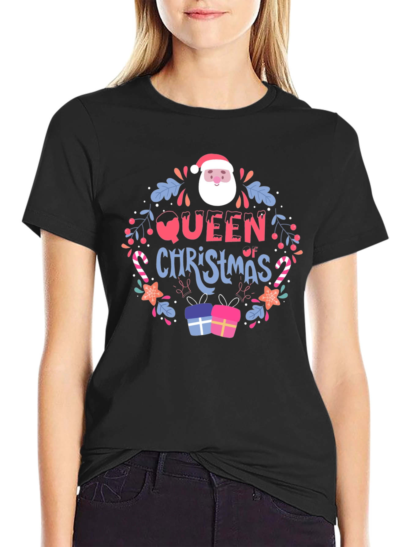 Queen of Christmas Graphic T-Shirt