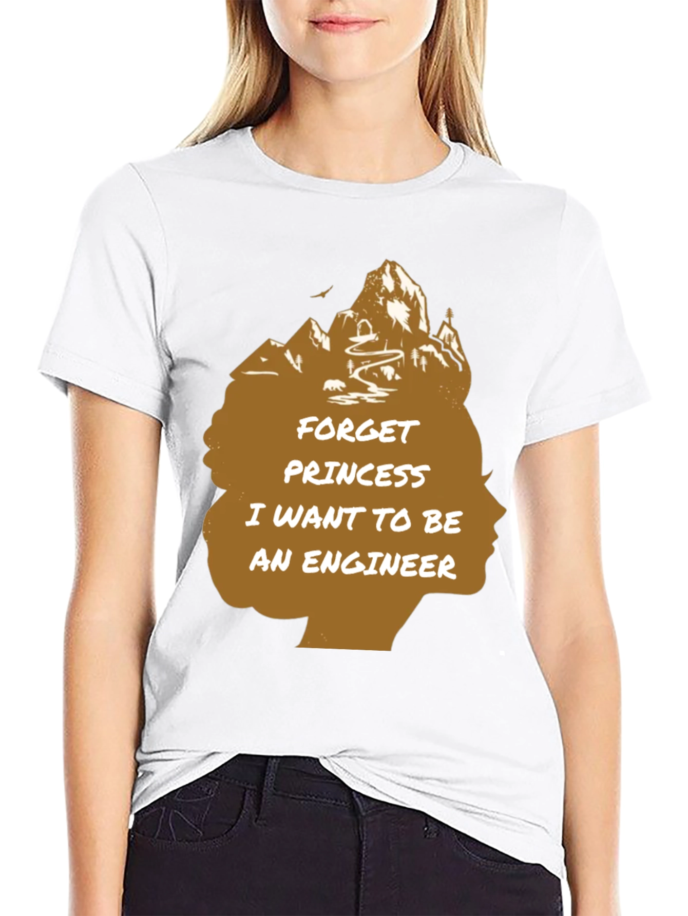 Engineer Silhouette T-Shirt