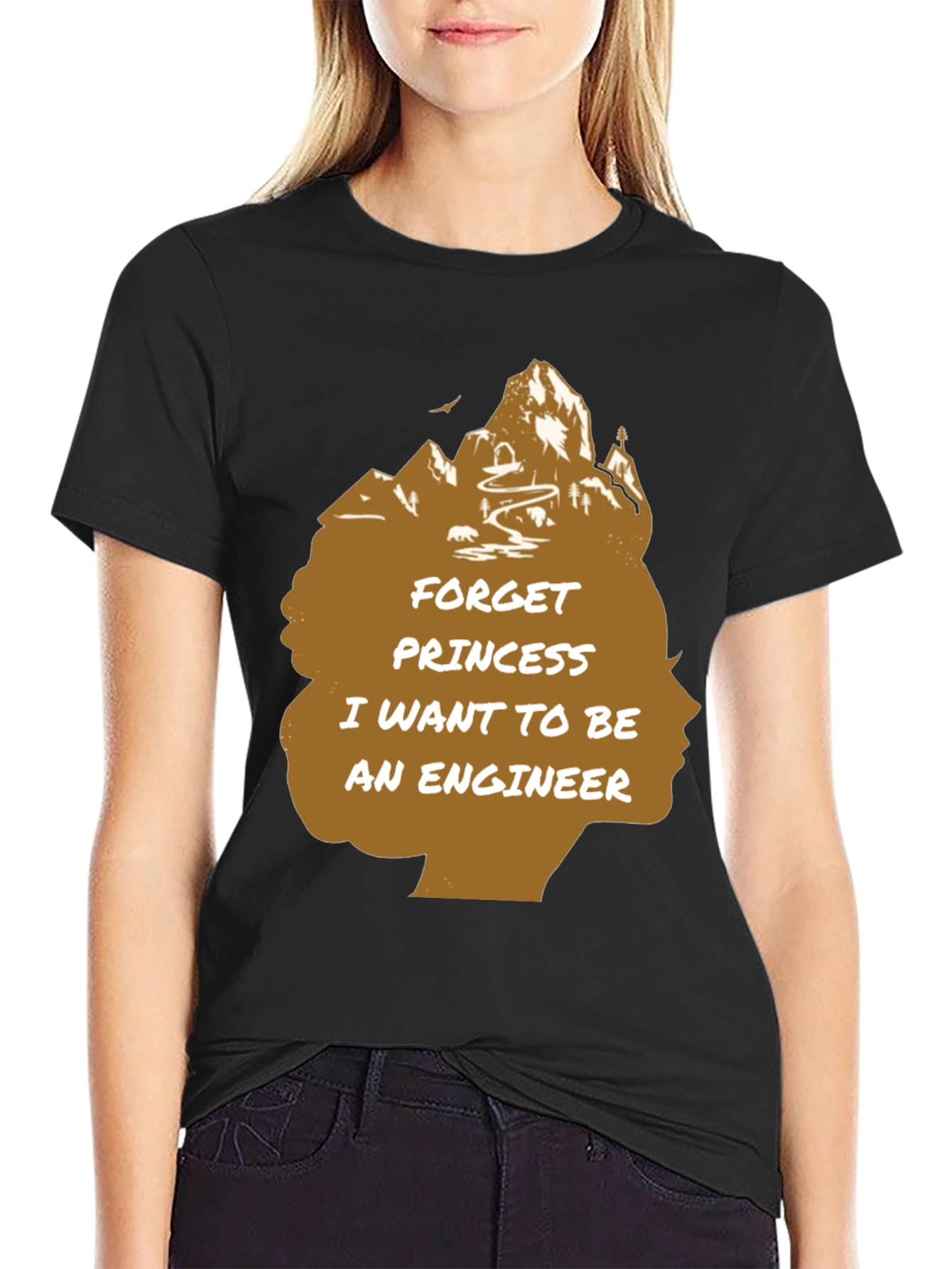 Engineer Silhouette T-Shirt