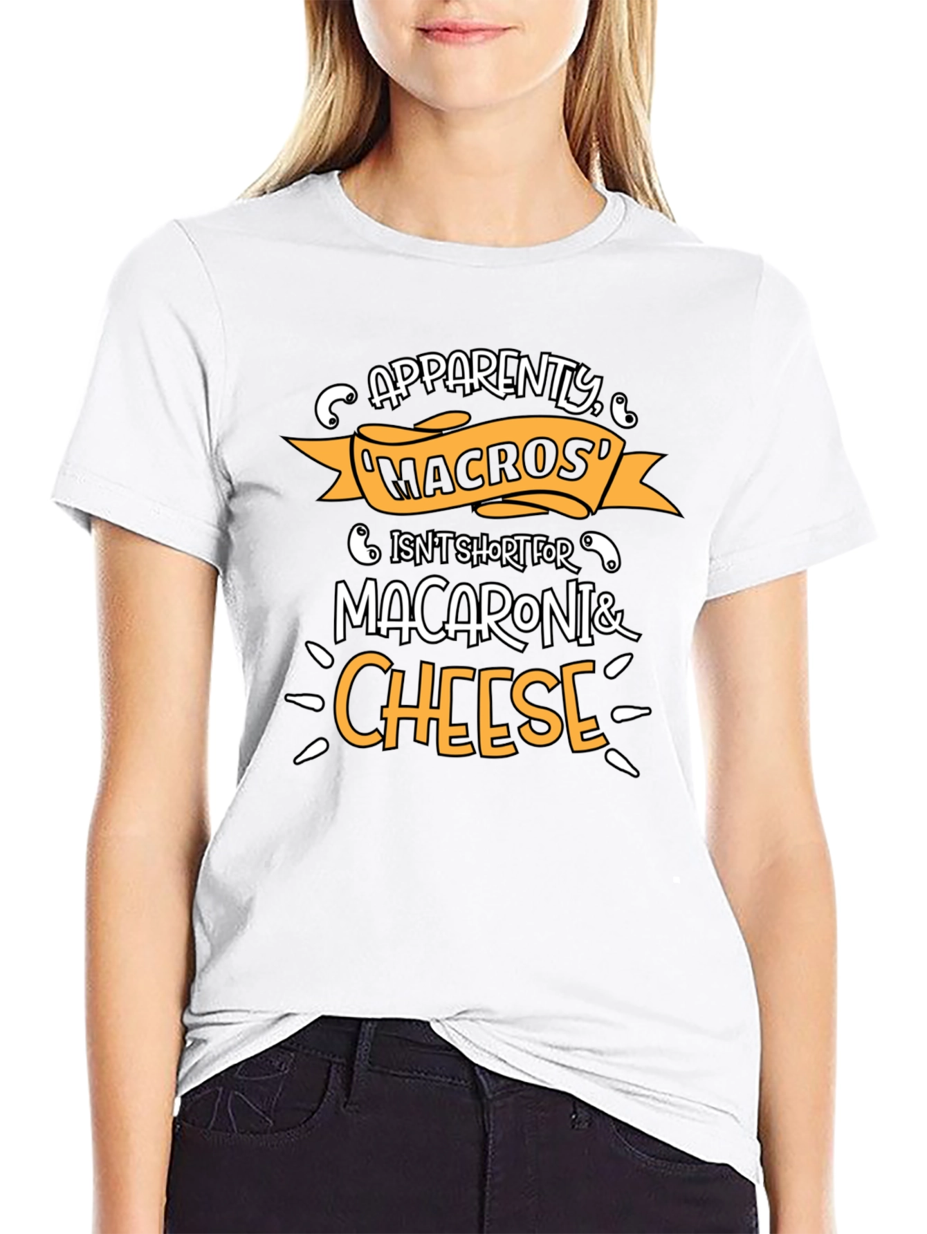 Funny Macros Macaroni & Cheese T-Shirt