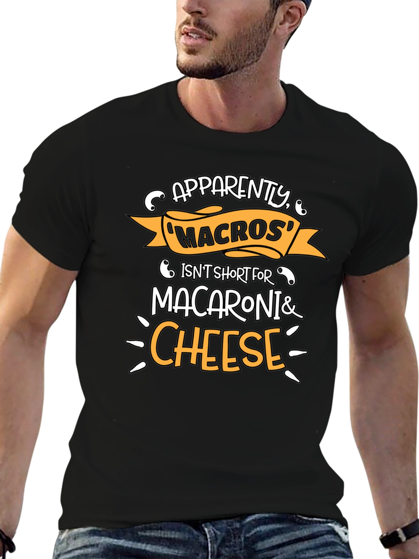 Funny Macros Macaroni & Cheese T-Shirt