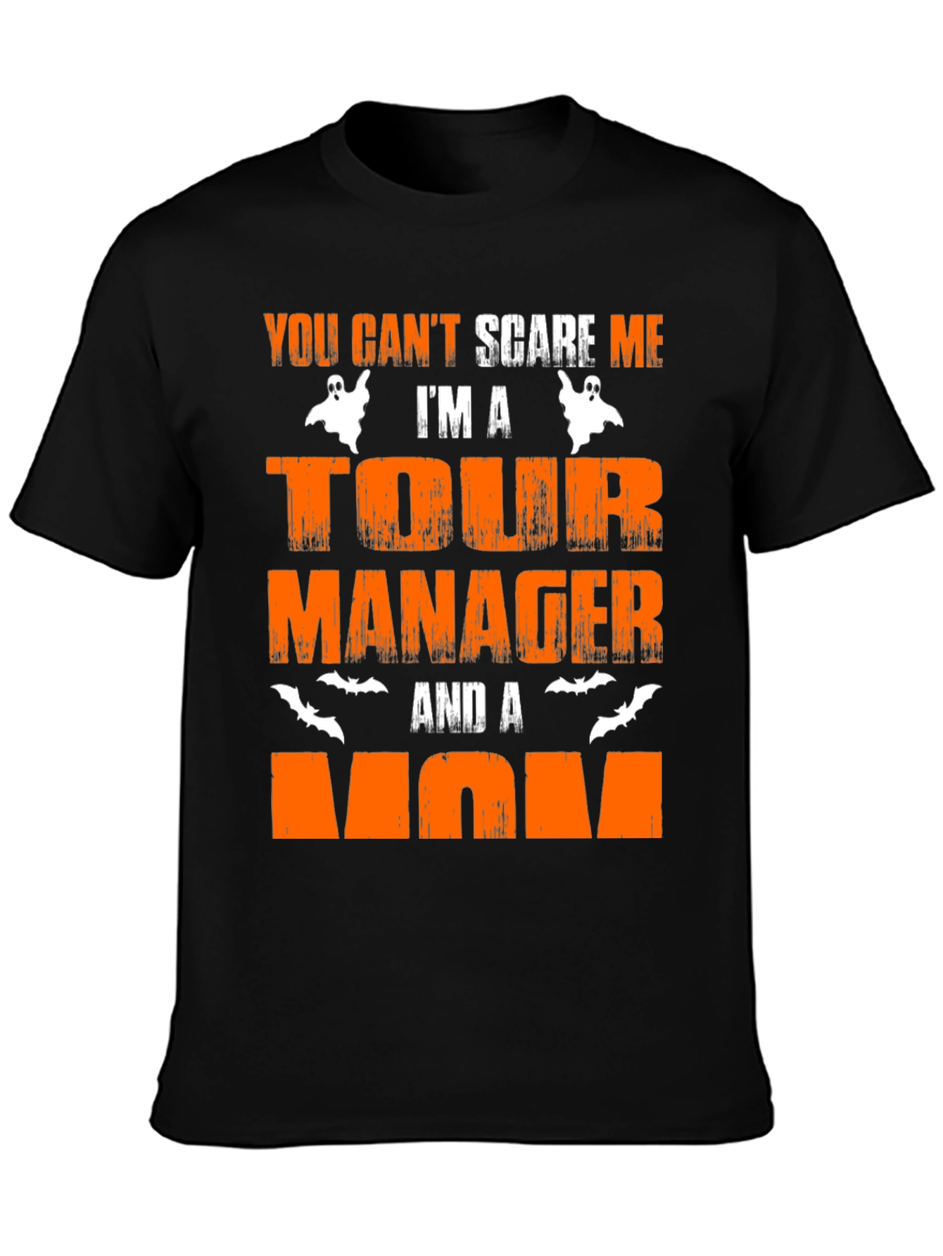 Tour Manager Mom Halloween Graphic T-Shirt