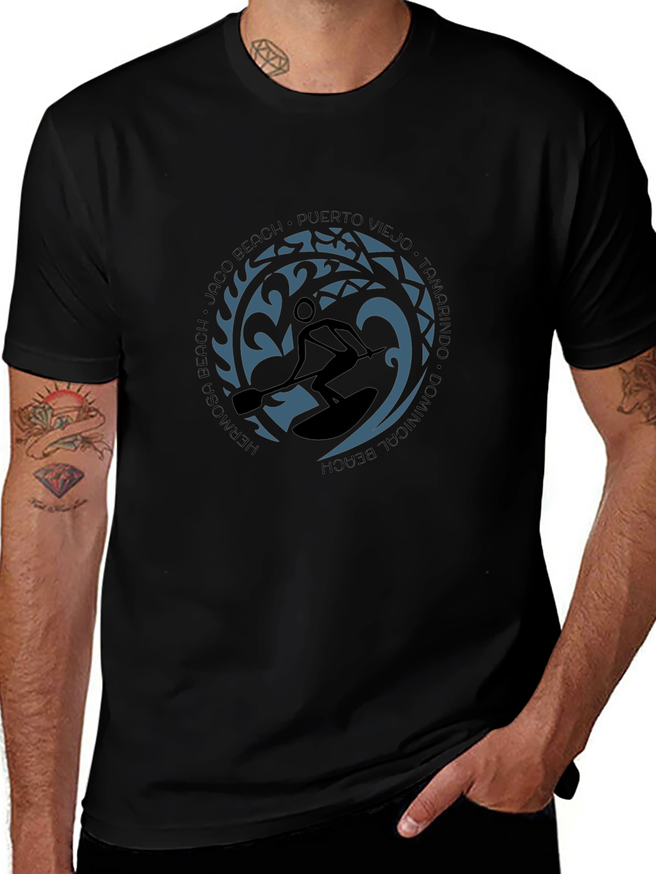 Costa Rica Surf T-Shirt - Beach Destinations Tee