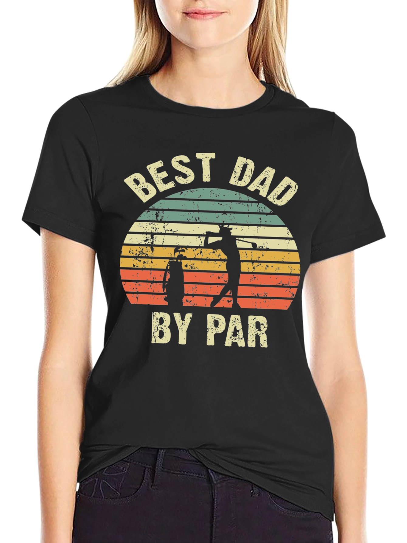 Best Dad By Par Golf T-Shirt