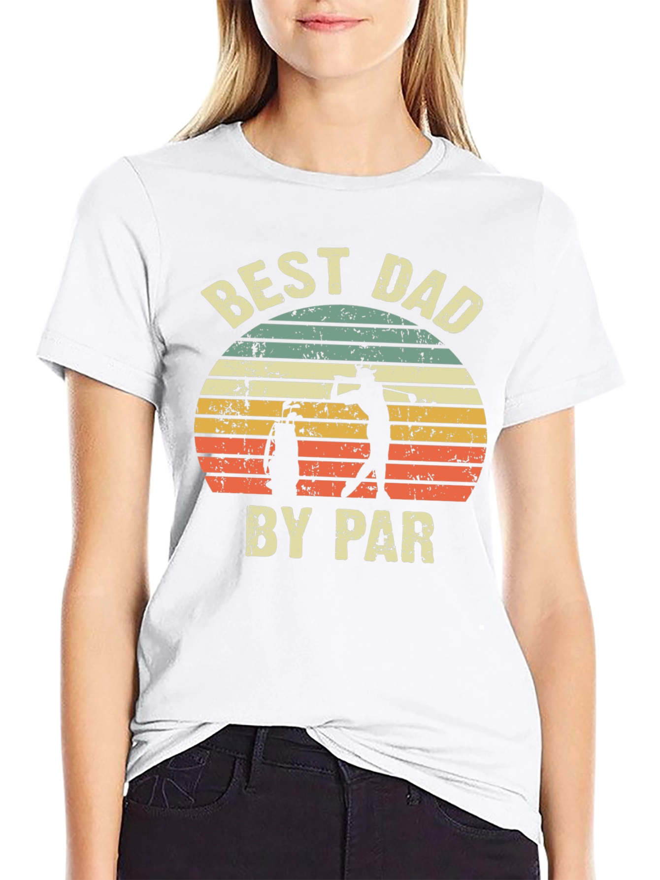 Best Dad By Par Golf T-Shirt