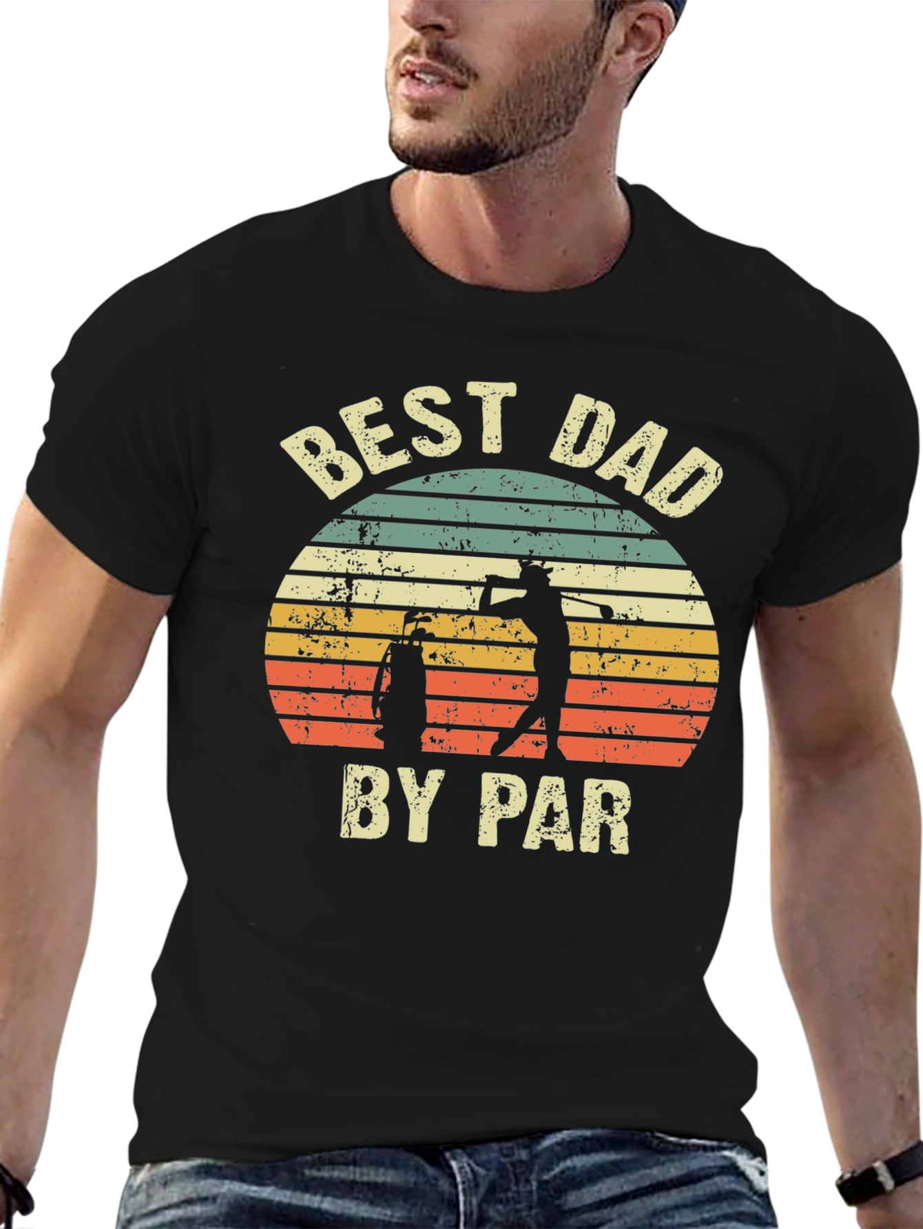 Best Dad By Par Golf T-Shirt