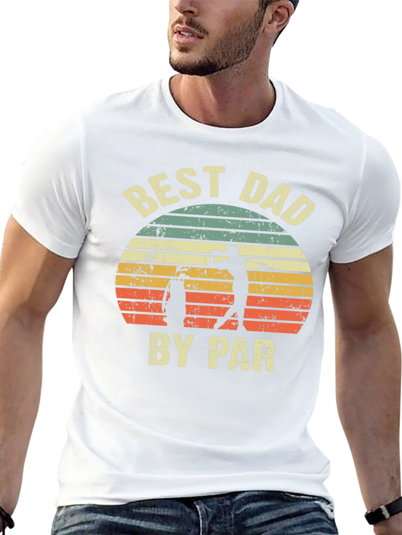 Best Dad By Par Golf T-Shirt