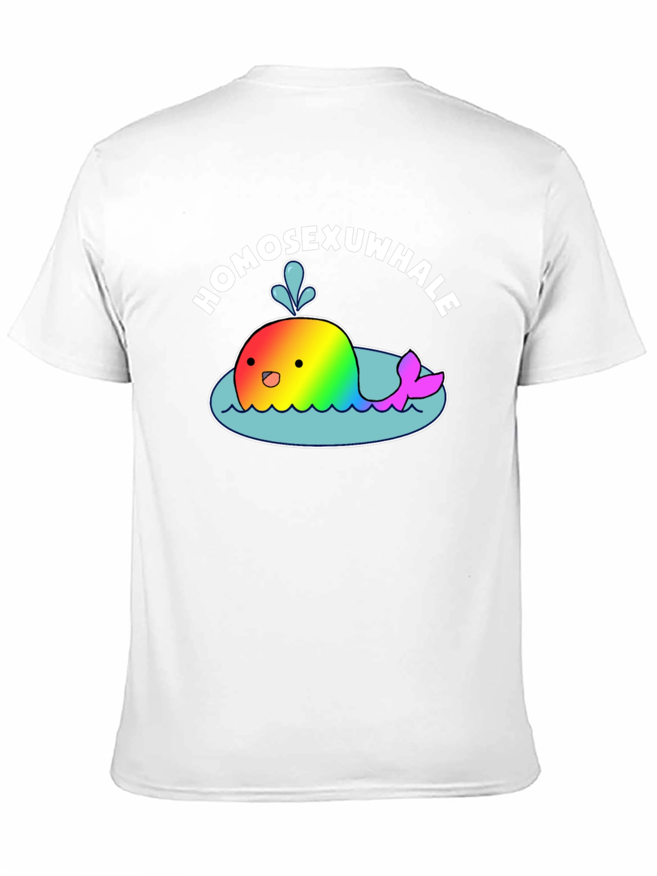Homosexuwhale Pride T-Shirt - Black