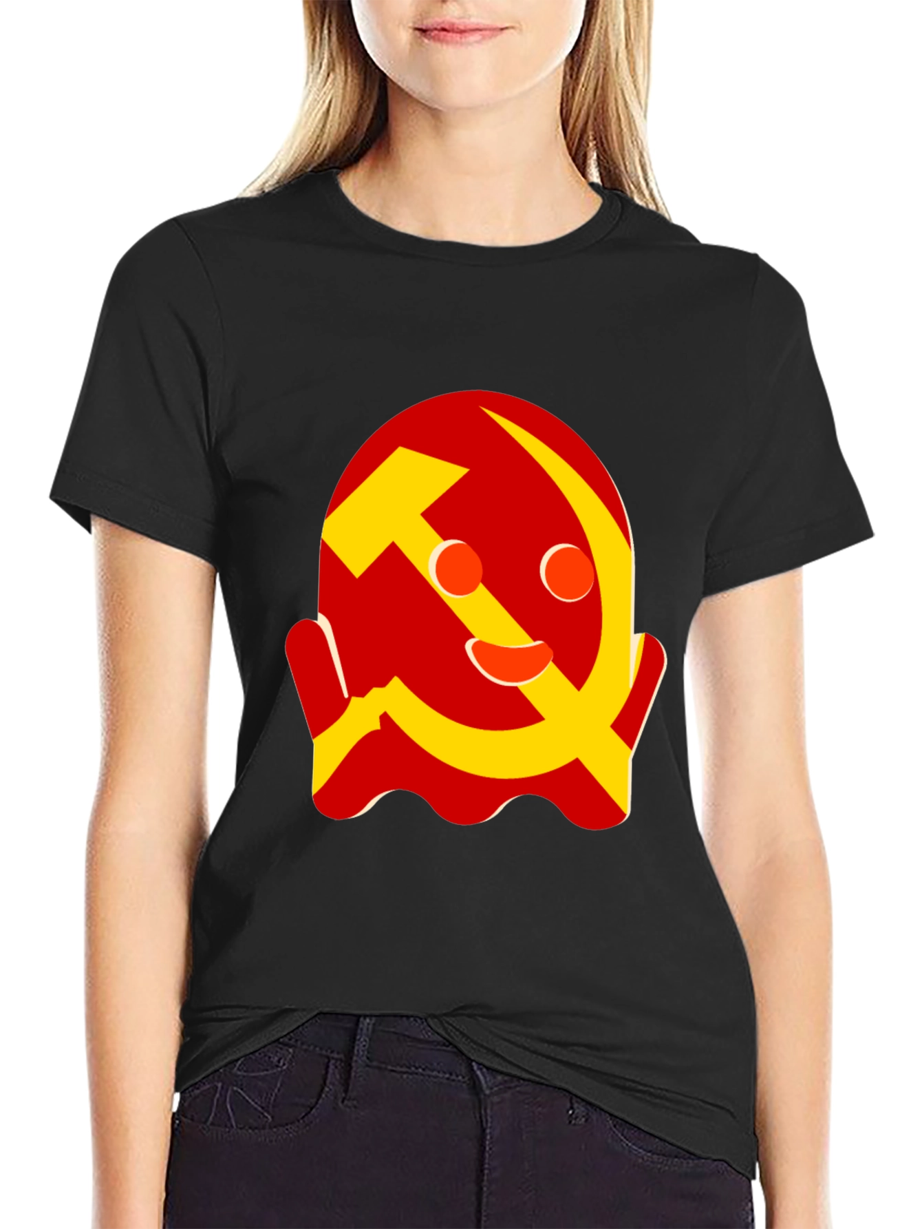 Comrade Ghost T-Shirt - Funny Communist Halloween Tee