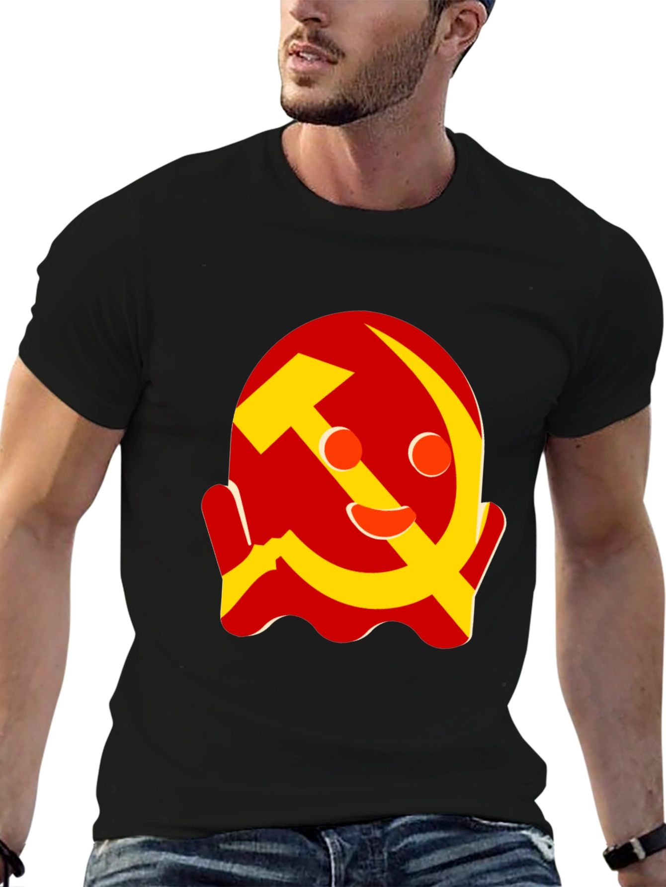 Comrade Ghost T-Shirt - Funny Communist Halloween Tee