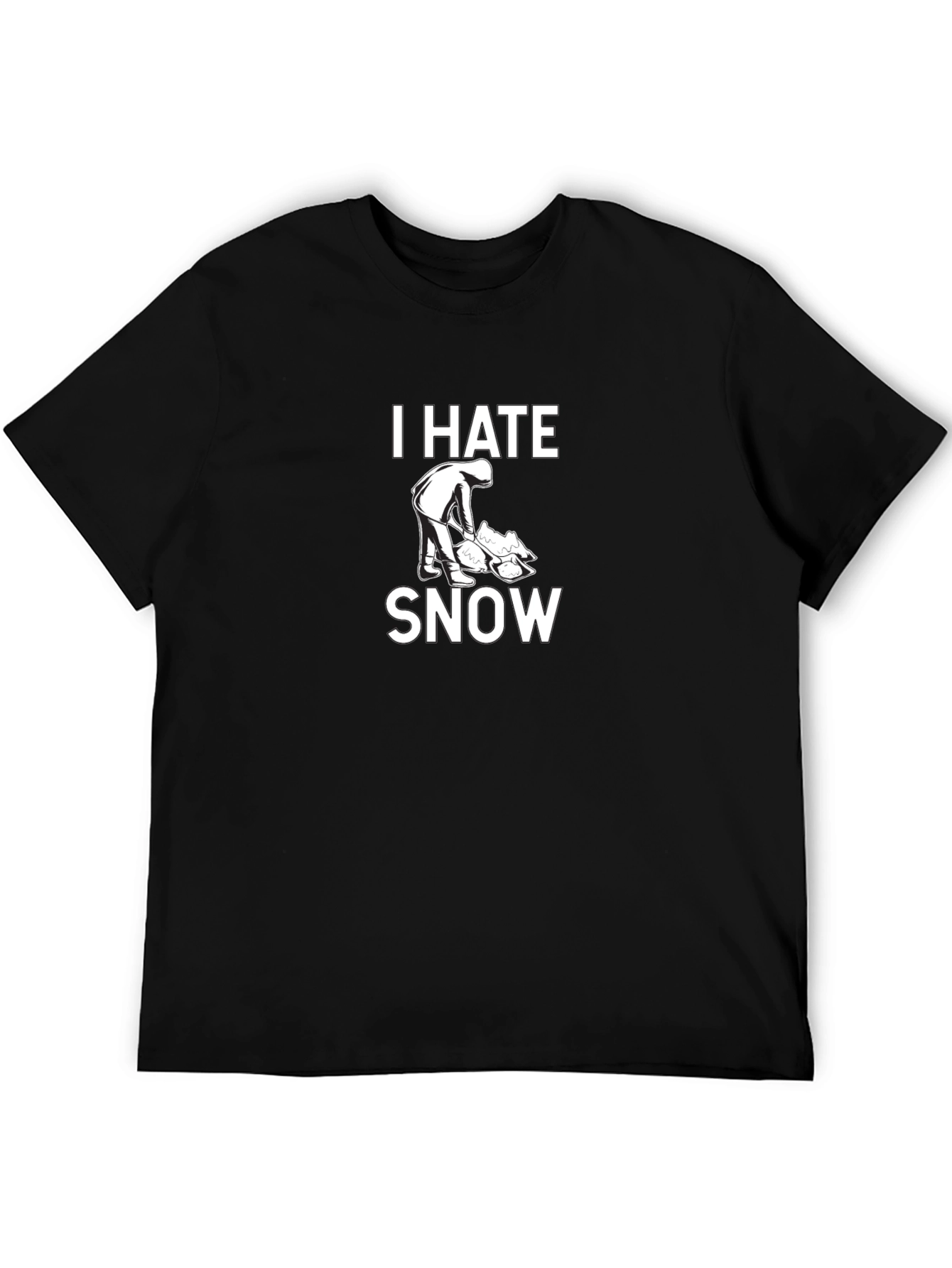I Hate Snow Graphic T-Shirt