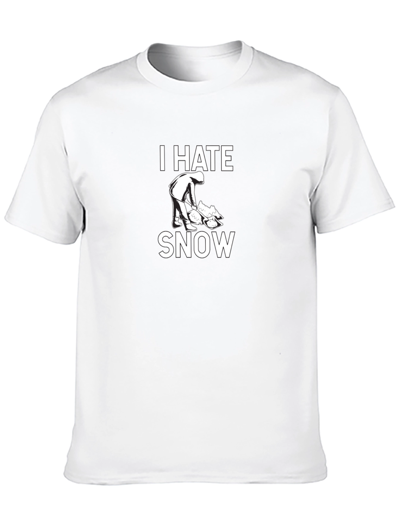I Hate Snow Graphic T-Shirt