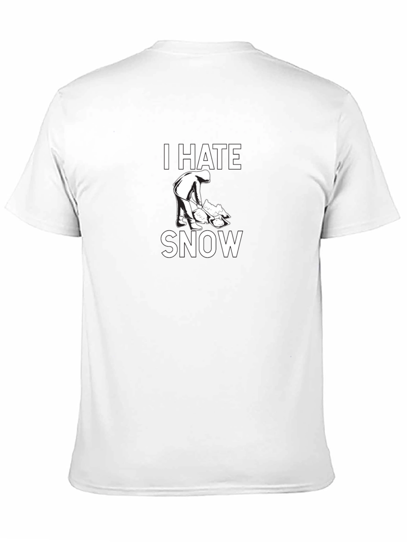 I Hate Snow Graphic T-Shirt
