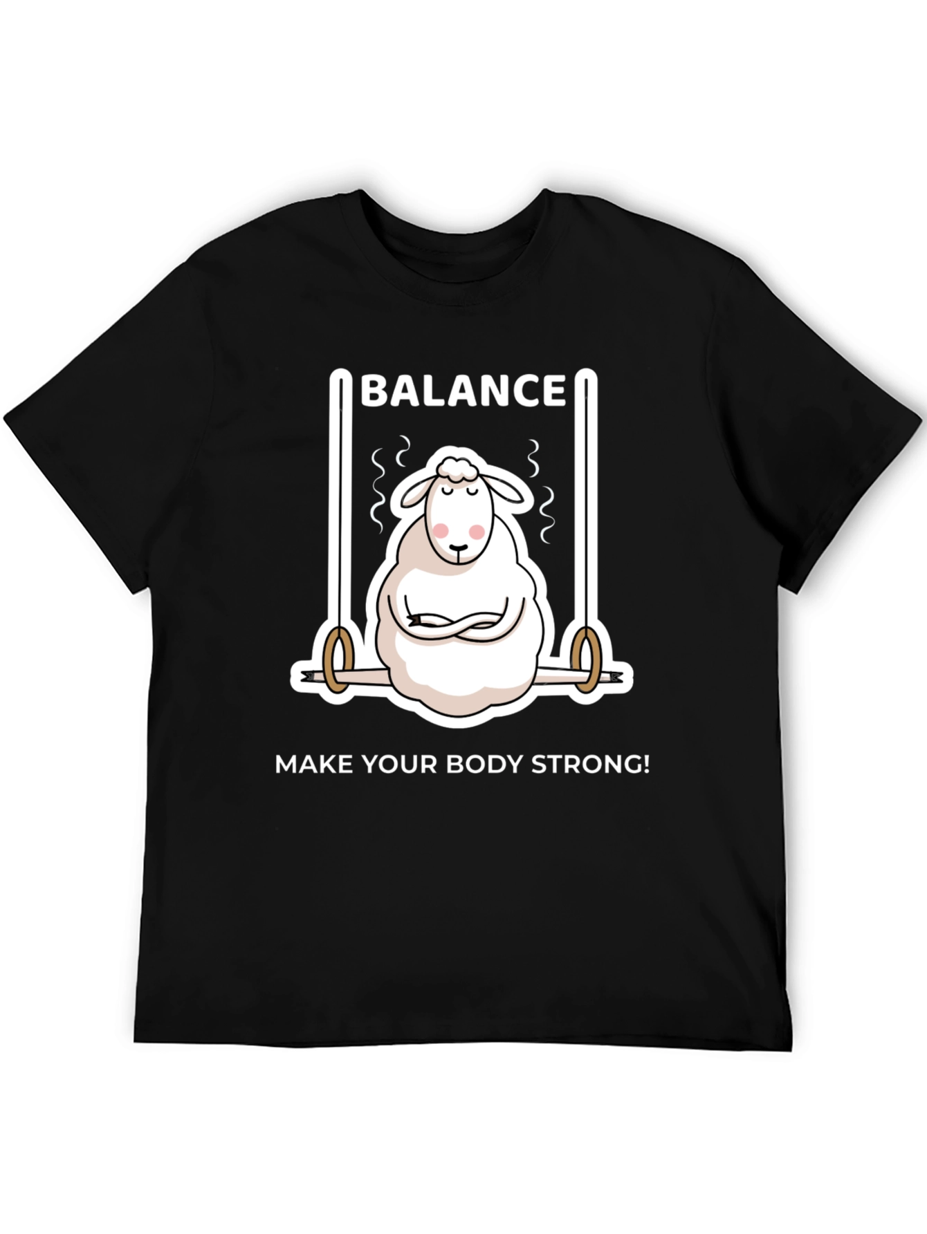 Balance Sheep T-Shirt - Make Your Body Strong!
