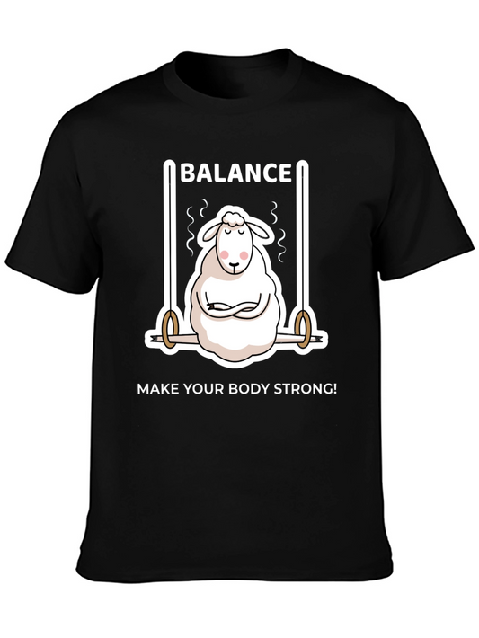 Balance Sheep T-Shirt - Make Your Body Strong!