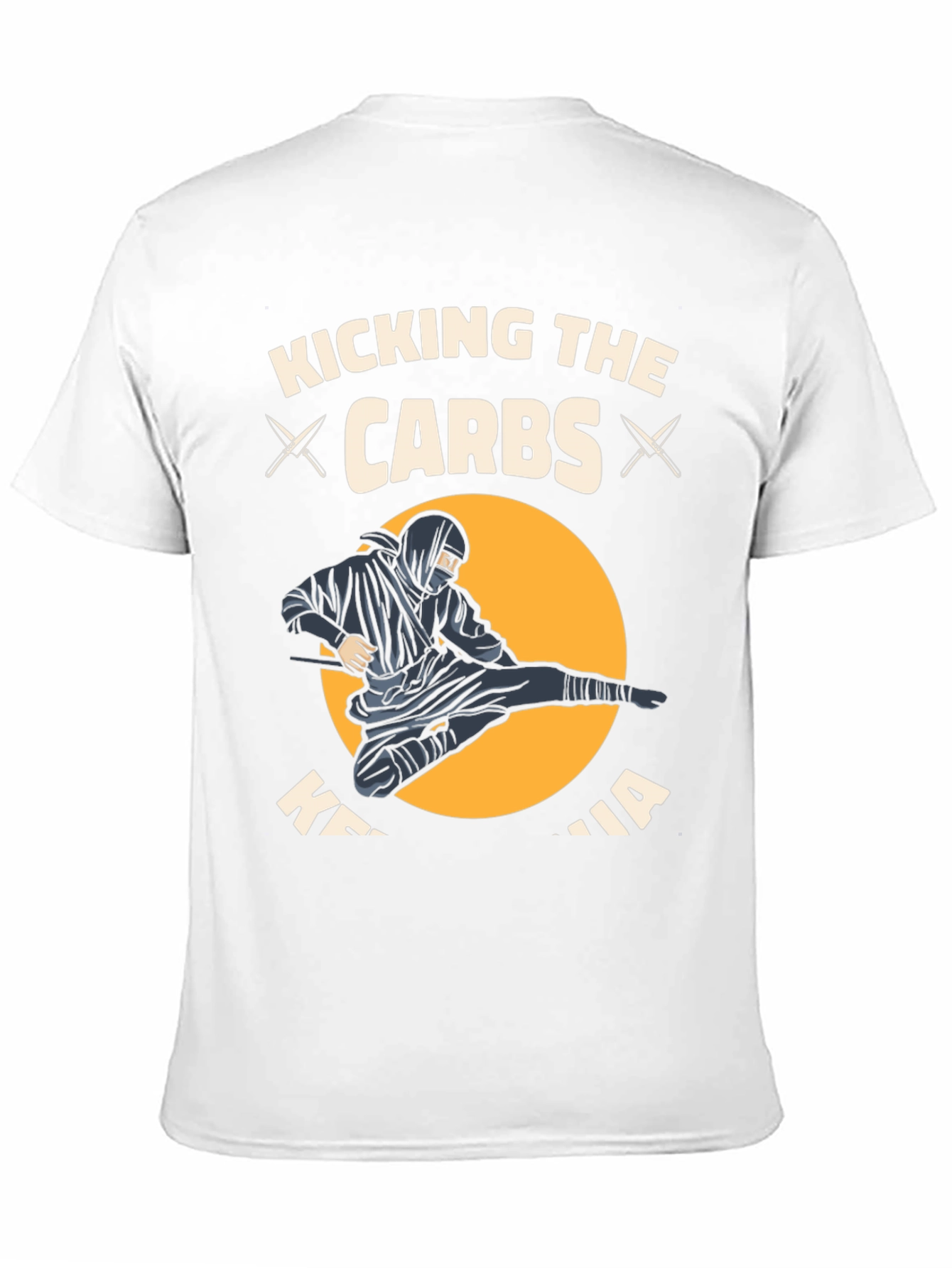 Kicking Carbs Ninja Graphic T-Shirt