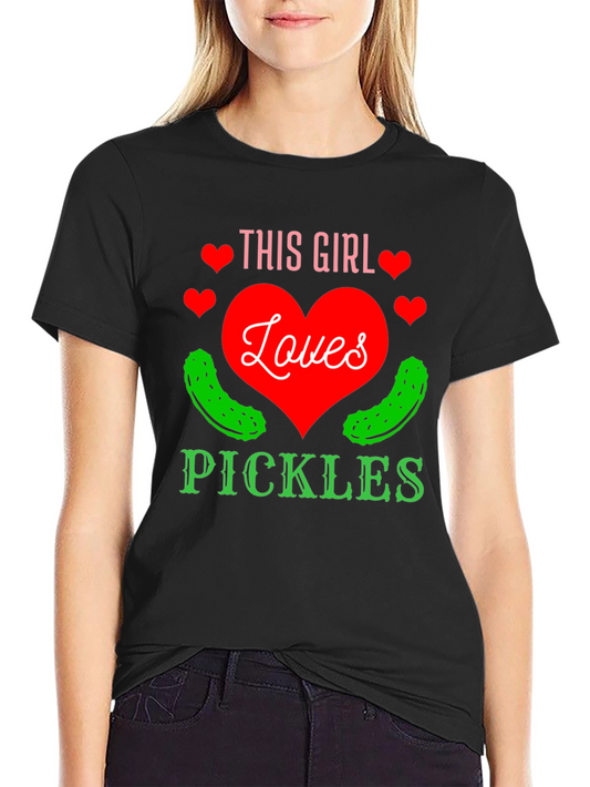 This Girl Loves Pickles T-Shirt
