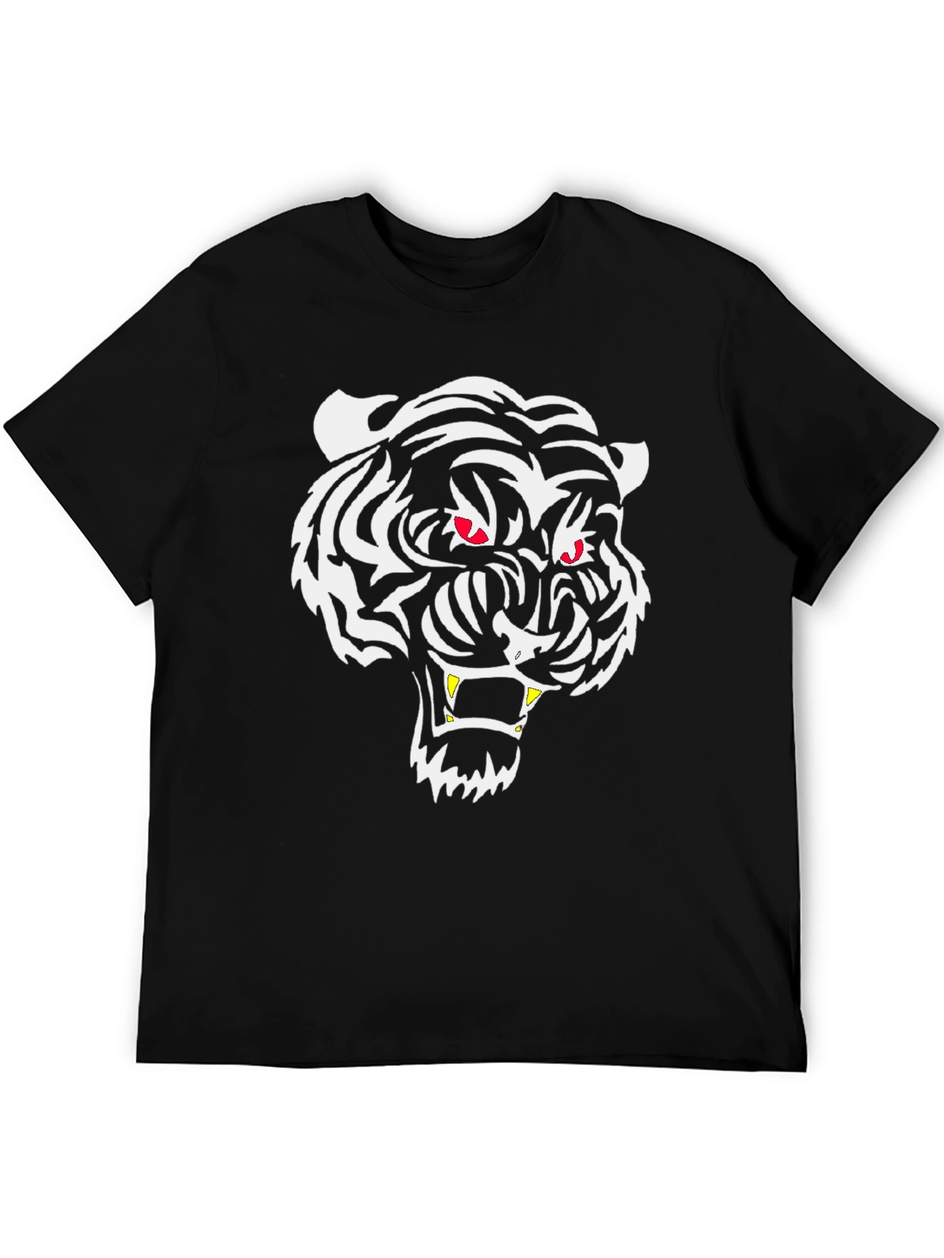 Black Tiger Graphic Tee - Fierce Style