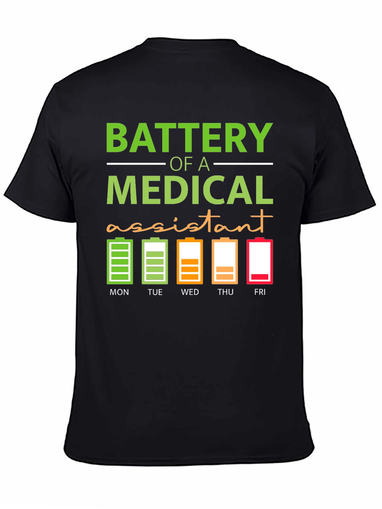 Medical Assistant Battery T-Shirt